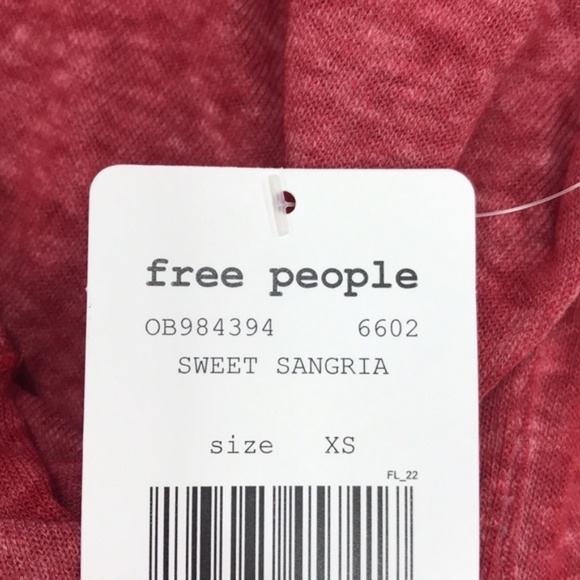 Free People Chill Out Cold Shoulder Pullover Top - Picture 6 of 8